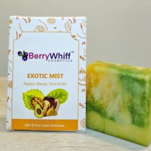 BerryWhiff Cosmetics - Exotic Mist soap (Pack of 3)