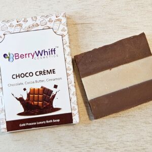 BerryWhiff Cosmetics - Choco creme soap (Pack of 3)