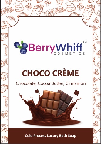 BerryWhiff Cosmetics - Choco creme soap (Pack of 3) - Image 4