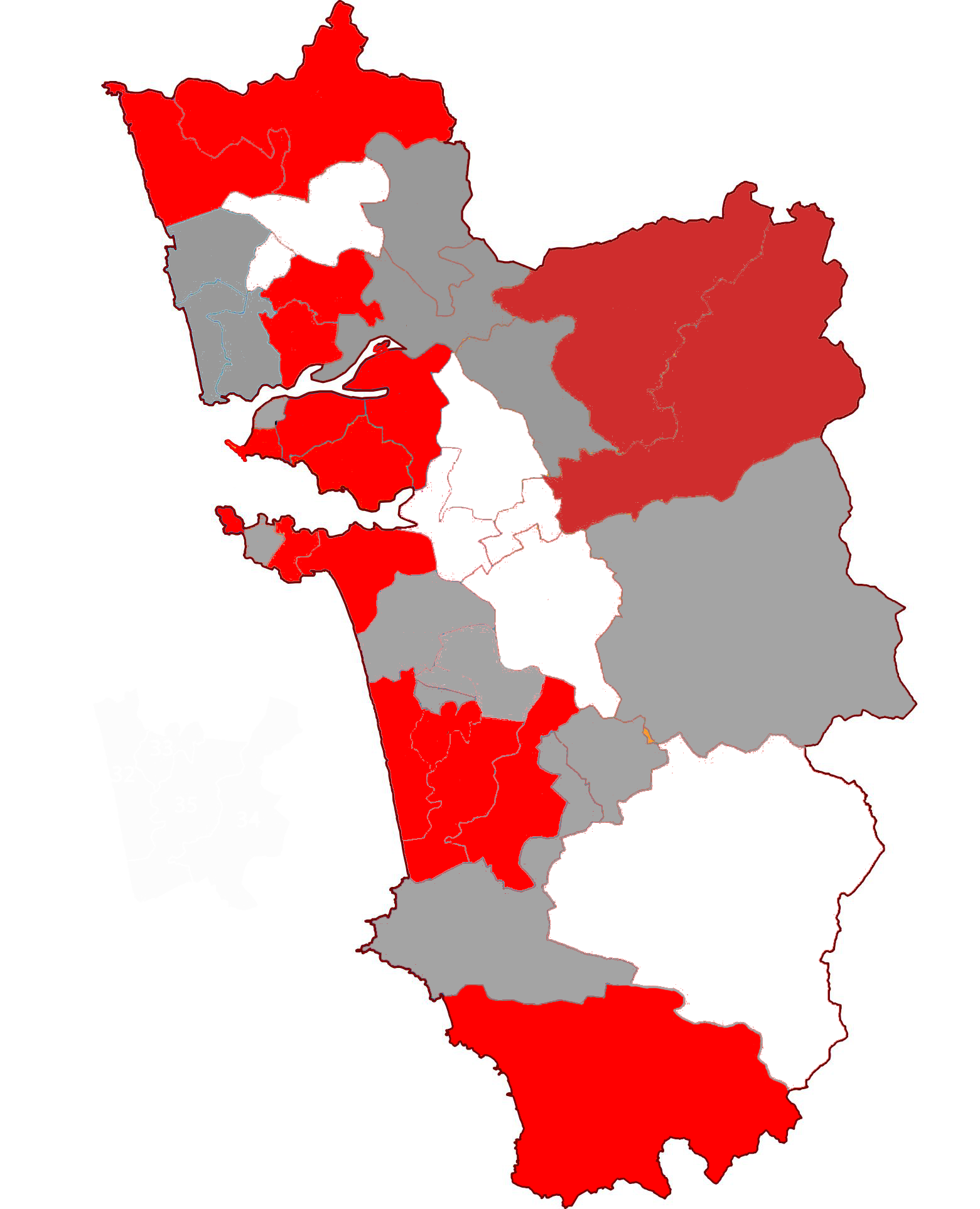 Goa Election Map